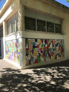 Fresque réalisée par les élèves de Mme Masherpa